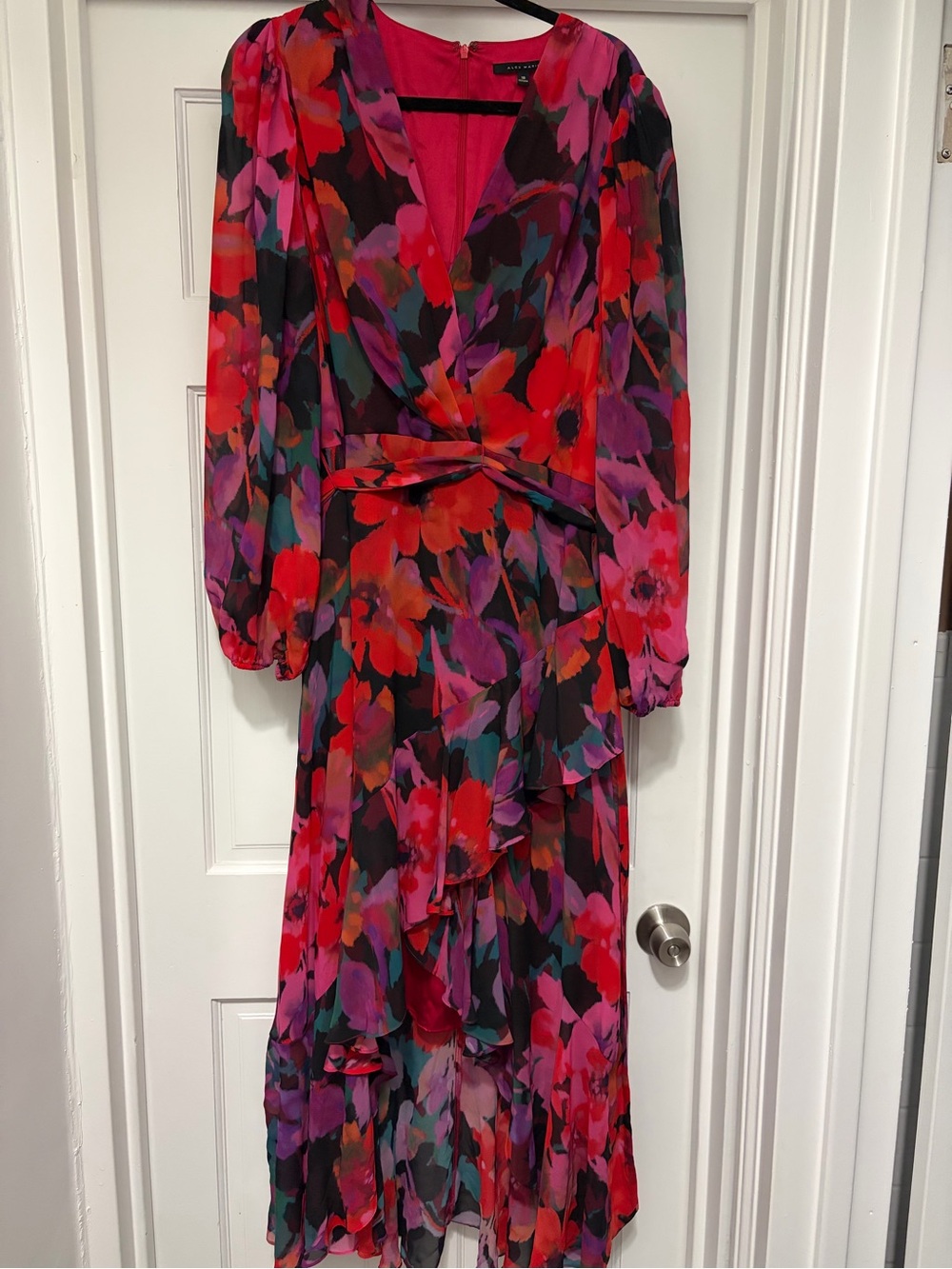 Alex Marie Floral Midi Dress